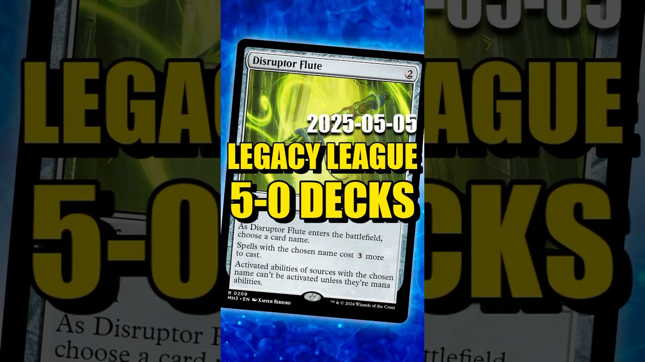 UNDEFEATED MTG Legacy League Decklists (2025-05-05) 