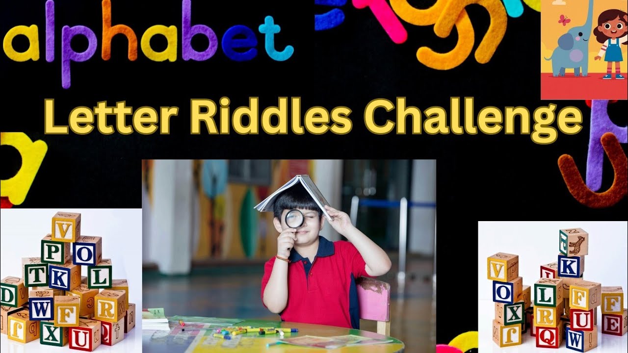 ABC Brain Teasers for Kids | Learn & Guess! 🍎Guess the Letter! | Tricky Riddles for Everyone 