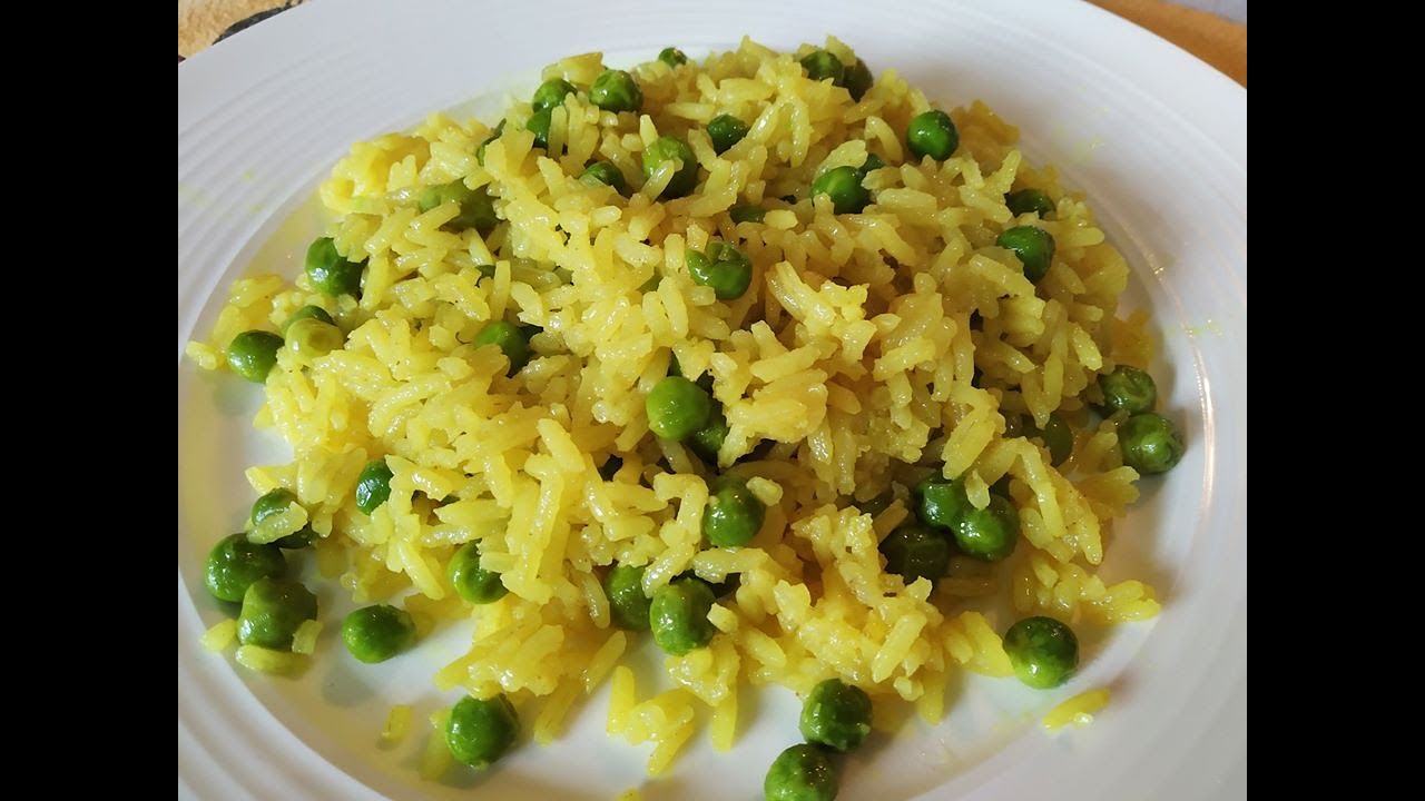 Arroz Com Ervilha Fresca! Por Solange Silva!