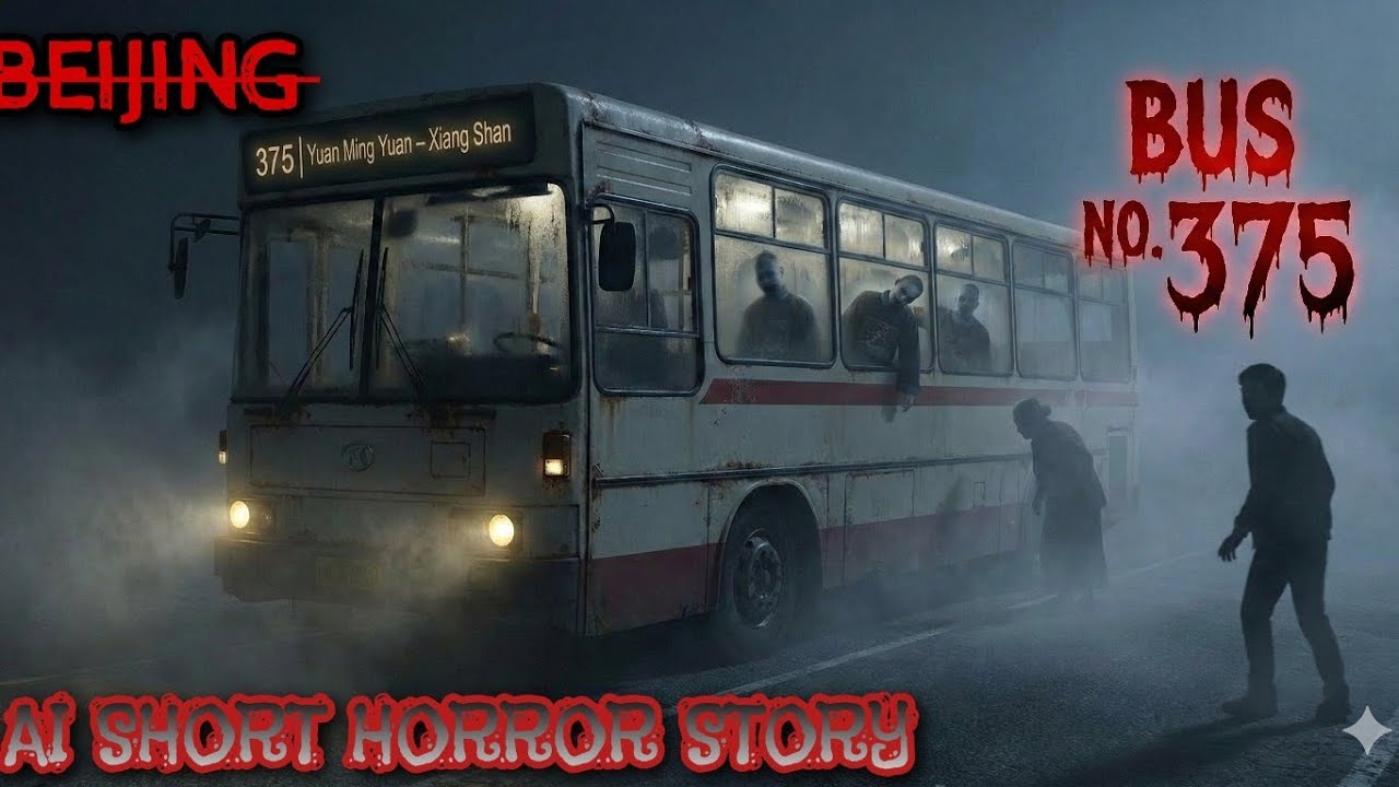 BUS NO. 375 | BEIJING KI KHUFNAK SACCHAI 😱 | HORROR STORY | AI SHORT | 