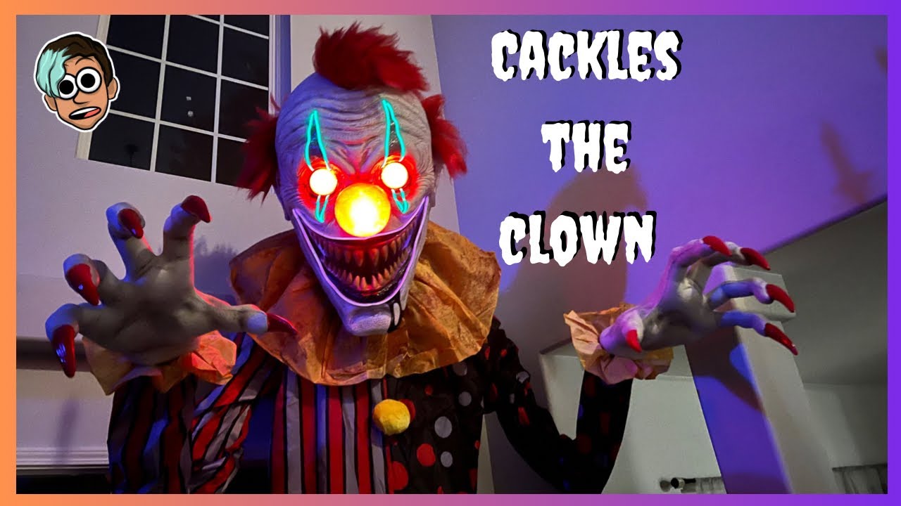 👻Party City — 12-футовый клоун Cackles. Распаковка/установка!🎃