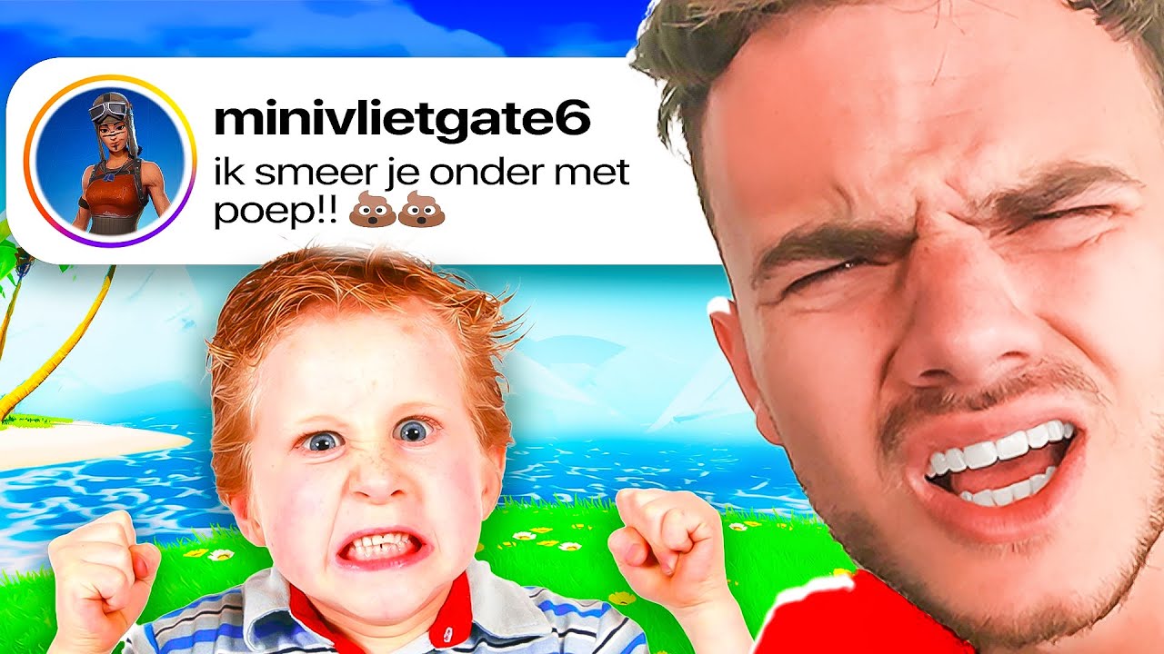 1V1 tegen HATER die mij slecht vond...🤬 *RAGEQUIT!!*