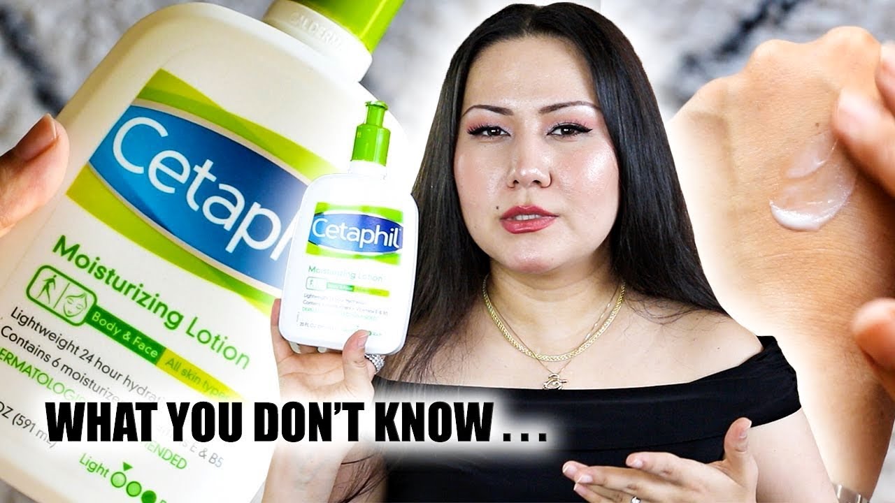 HERE IS WHAT YOU DON'T KNOW ABOUT CETAPHIL MOISTURIZING LOTION | Skincare Specialist on Cetaphil