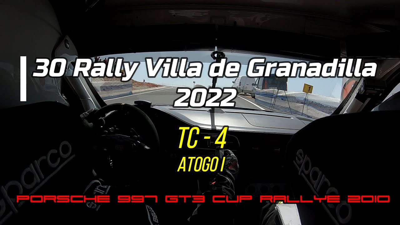 30 Rally Villa de Granadilla 22 - TC 4 Atogo I - Raúl Carro & Miguel Reverón  Porsche 997 Rally 2010