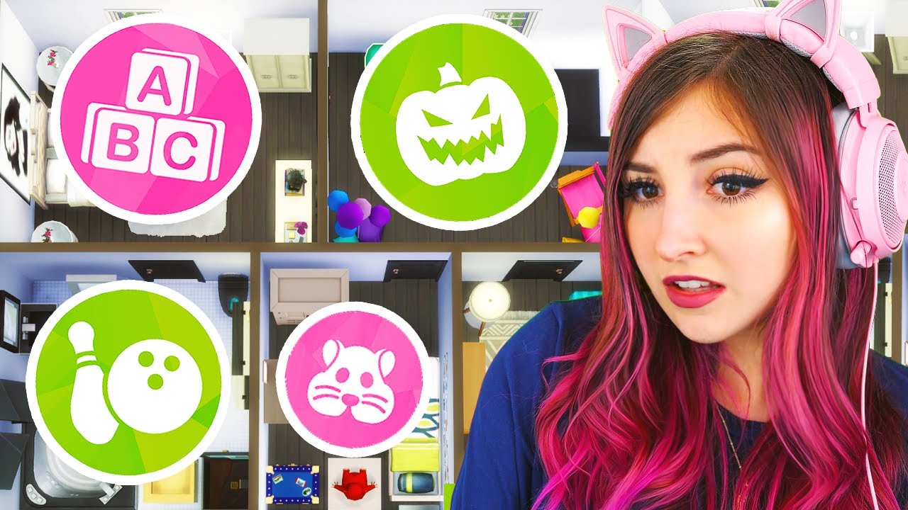 The Sims 4 but Every Room is a Different Stuff Pack