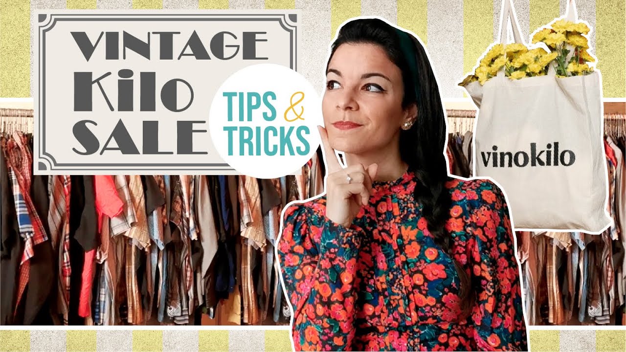 A day of shopping at VINOKILO - VINTAGE KILO SALE + Tips & Tricks
