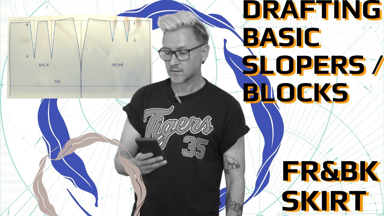The Artisan's Zone / DRAFTING BASIC SLOPERS / SKIRT. Pattern making tutorials - Patrick Moder