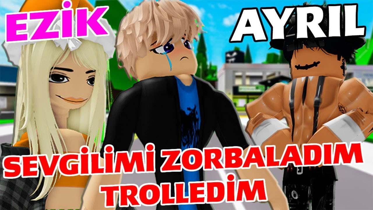 BERKCANIN(SEVGİLİMİN) YILBAŞI HEDİYESİNİ ZORBALADIM İNSANLARI TROLLEDİM😂(Roblox Brookhaven 🏡Rp)