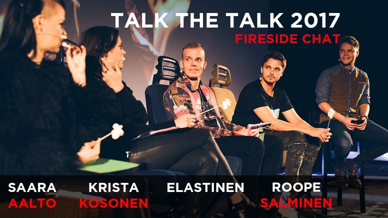 Talk The Talk – Fireside chat with Saara Aalto, Krista Kosonen, Elastinen & Roope Salminen
