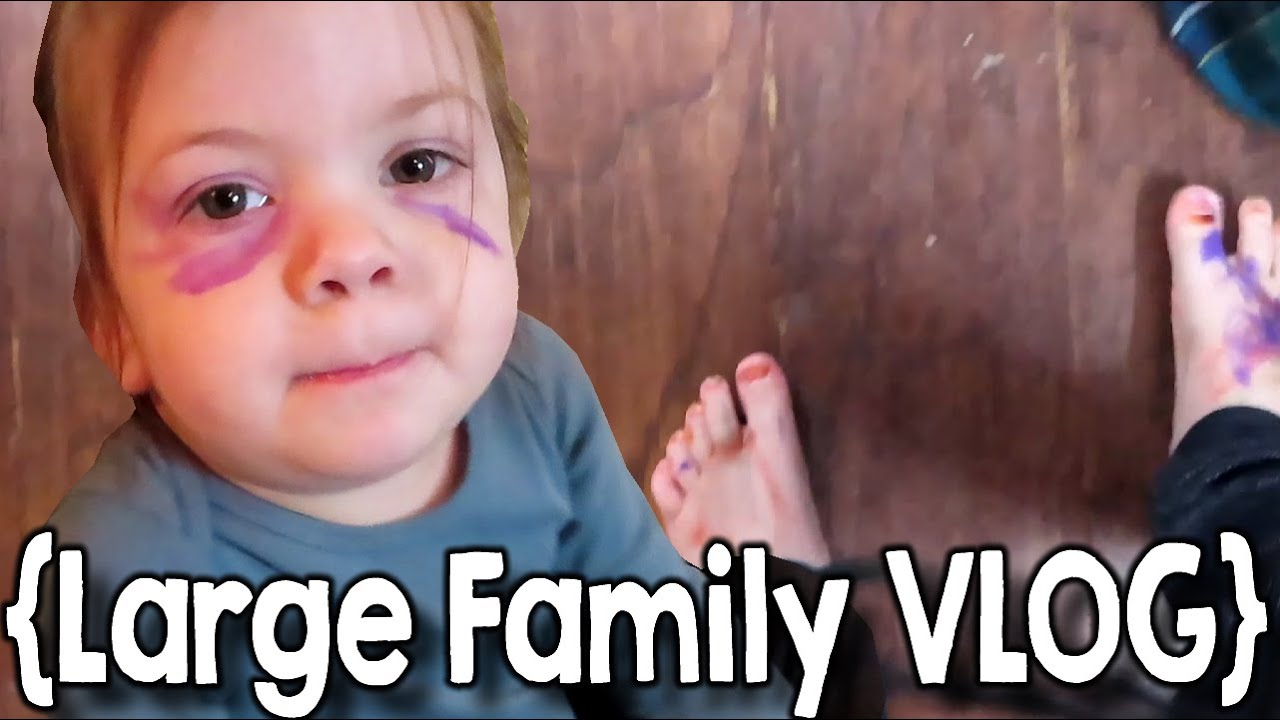 A Mischievous Little Vlogger ¦ March Vlog Part 1 ¦ Large Family Vlog