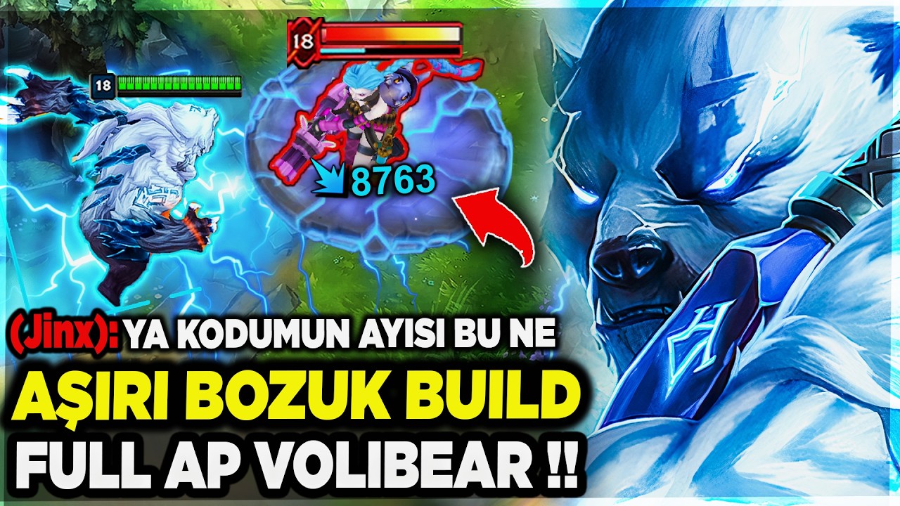 OYUNU TEK TUŞLA BİTİREN VOLIBEAR !! FULL AP RAKİBİ SANİYESİNDE SİLİYOR !!