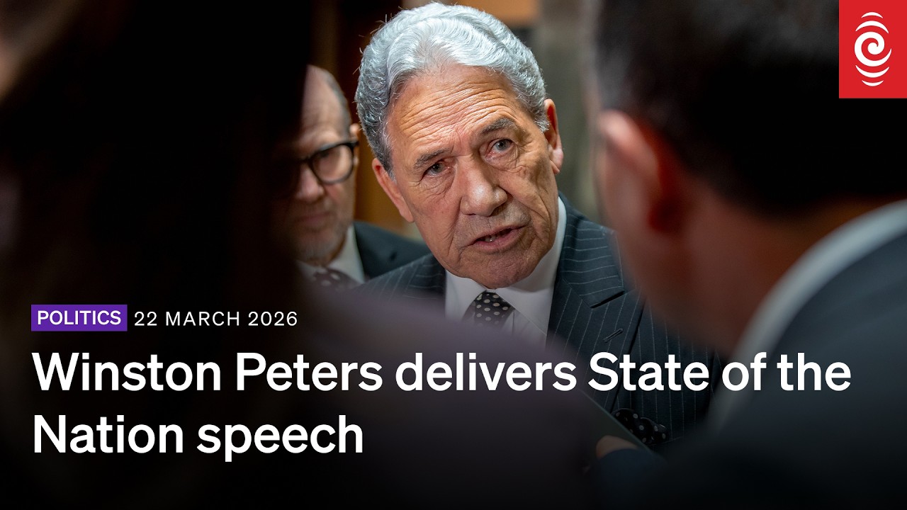 Winston Peters delivers State of the Nation speech | RNZ
