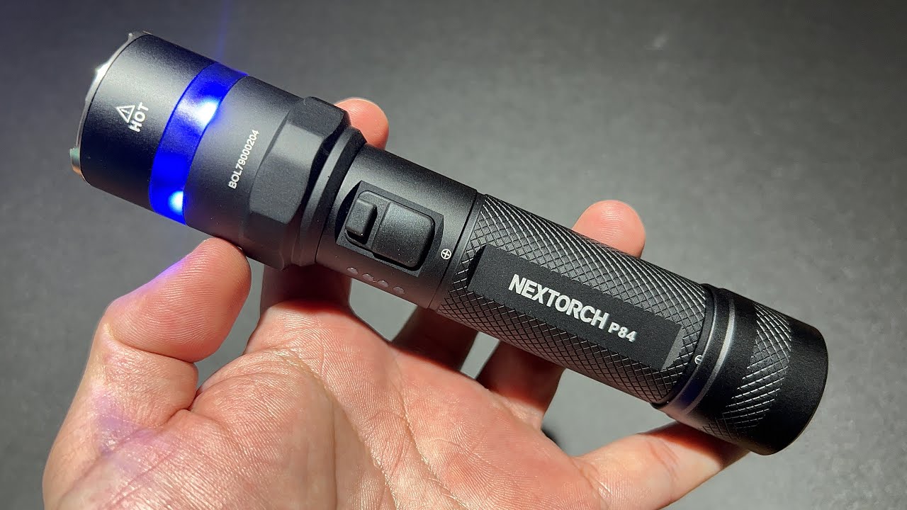 NEXTORCH P84 แรงแสงหนา น้ำเงินม่วงแดงมาไว้เตือน