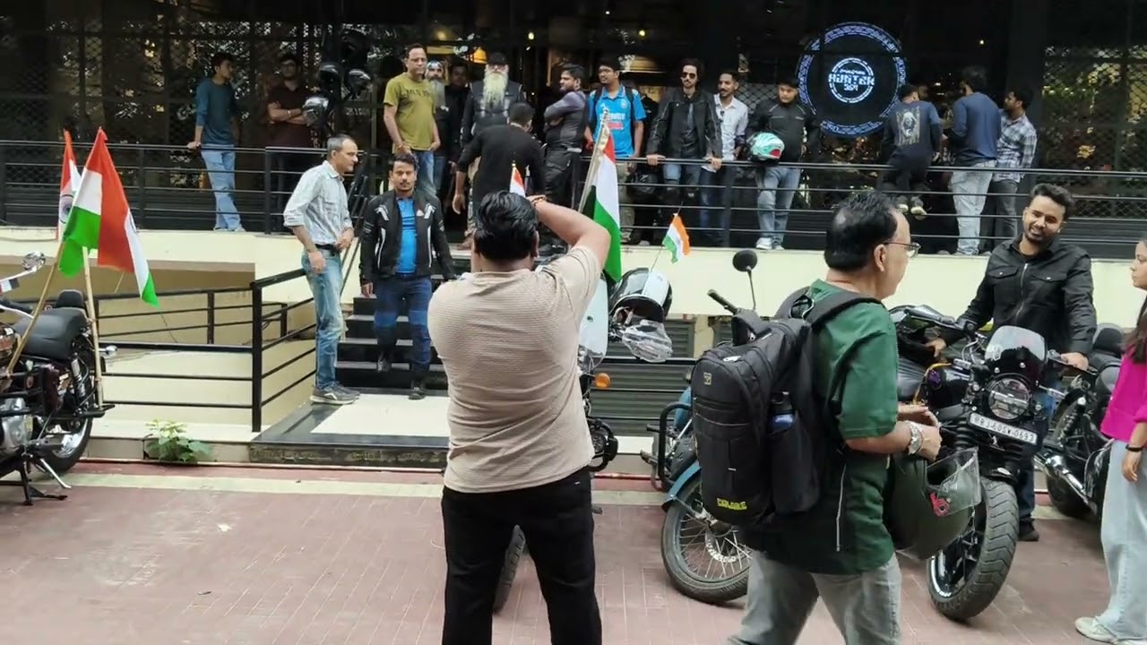 (15.08.2025) | Before the commencement of 79th Independence Day Ride | Photographer in action | 