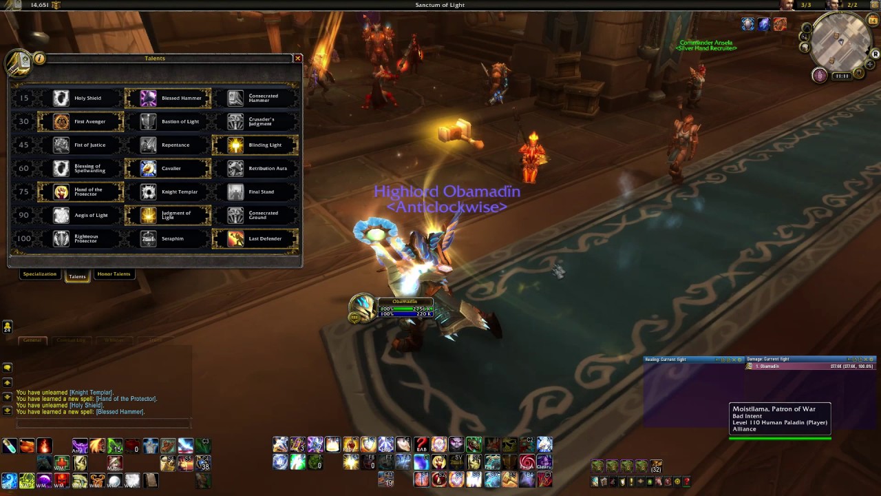 Protection Paladin PvE Tank Guide 7.1/7.1.5 (7.3 update available)