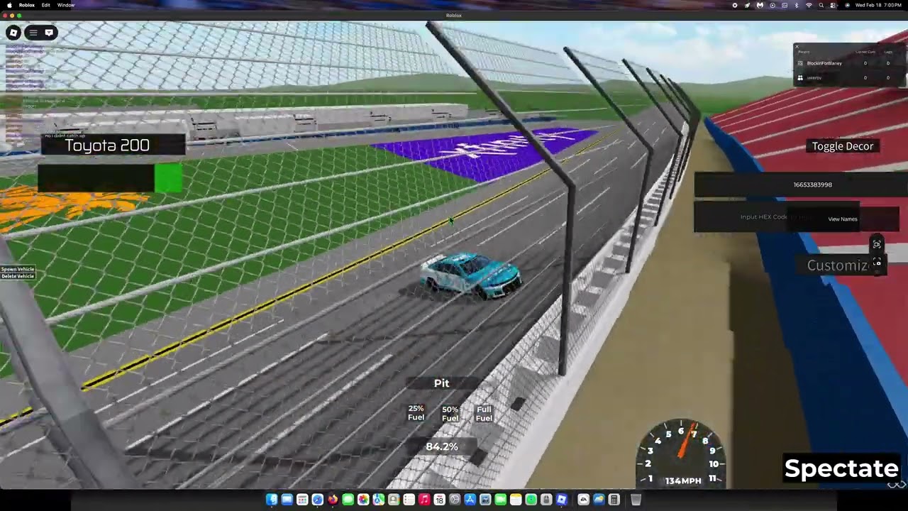 Flips in MWRT Talladega