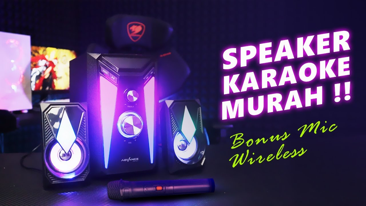 CARA PAKAI SPEAKER ADVANCE M15BT,  SPEAKER BLUETOOTH  KARAOKE