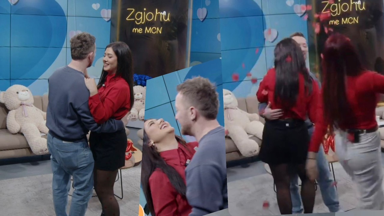 Prag Shën Valentini në studio, Krisa dhe Tiri më romantikë se kurrë
