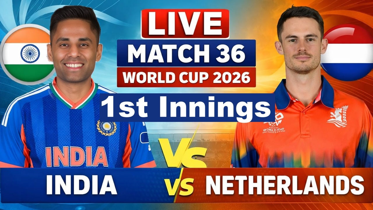 LIVE: IND Vs NED T20 WC Match | Live Cricket Match Today| IND vs NED 36th T20 2ND innings #livescore