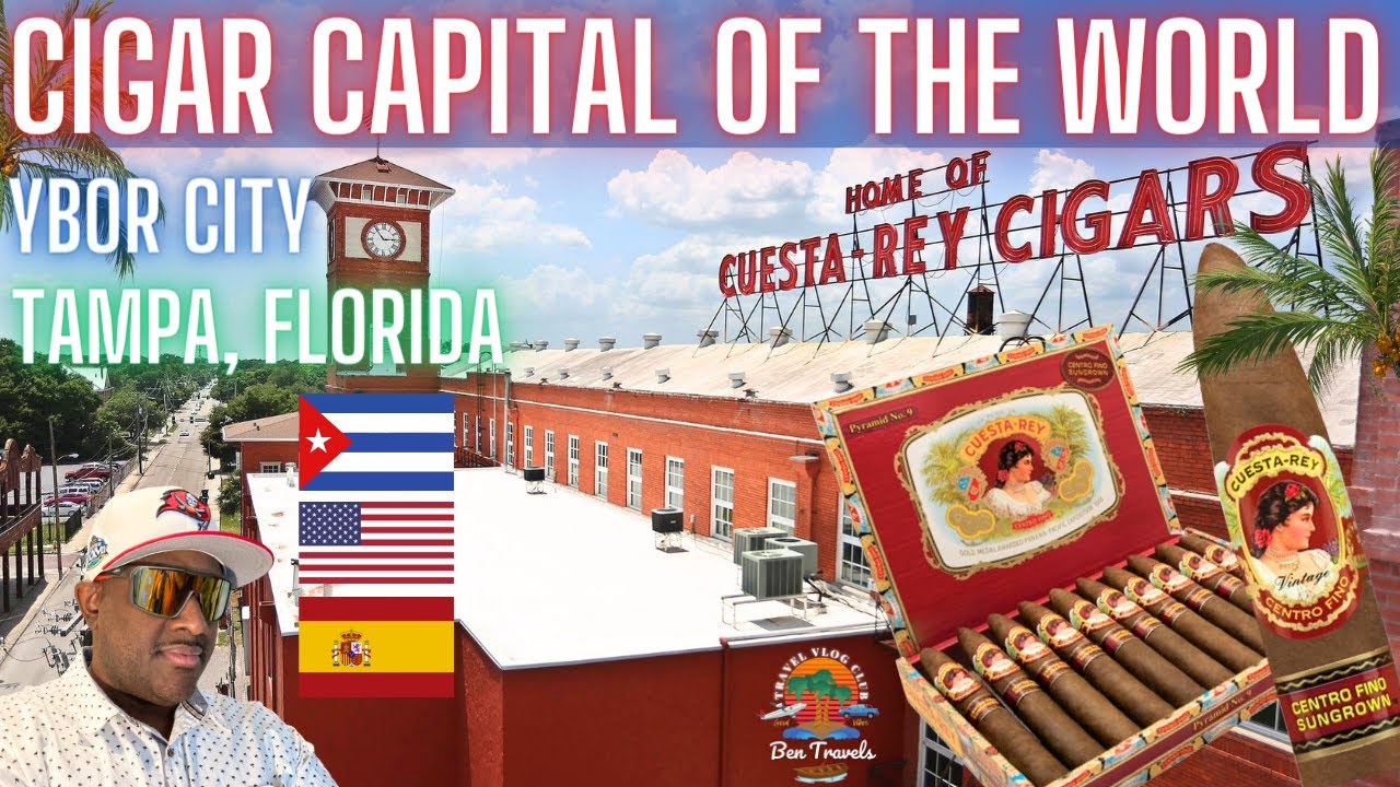 Exploring Ybor City and The Oldest Cigar Factory In Tampa Florida | JC Newman Cigar Company 🌴