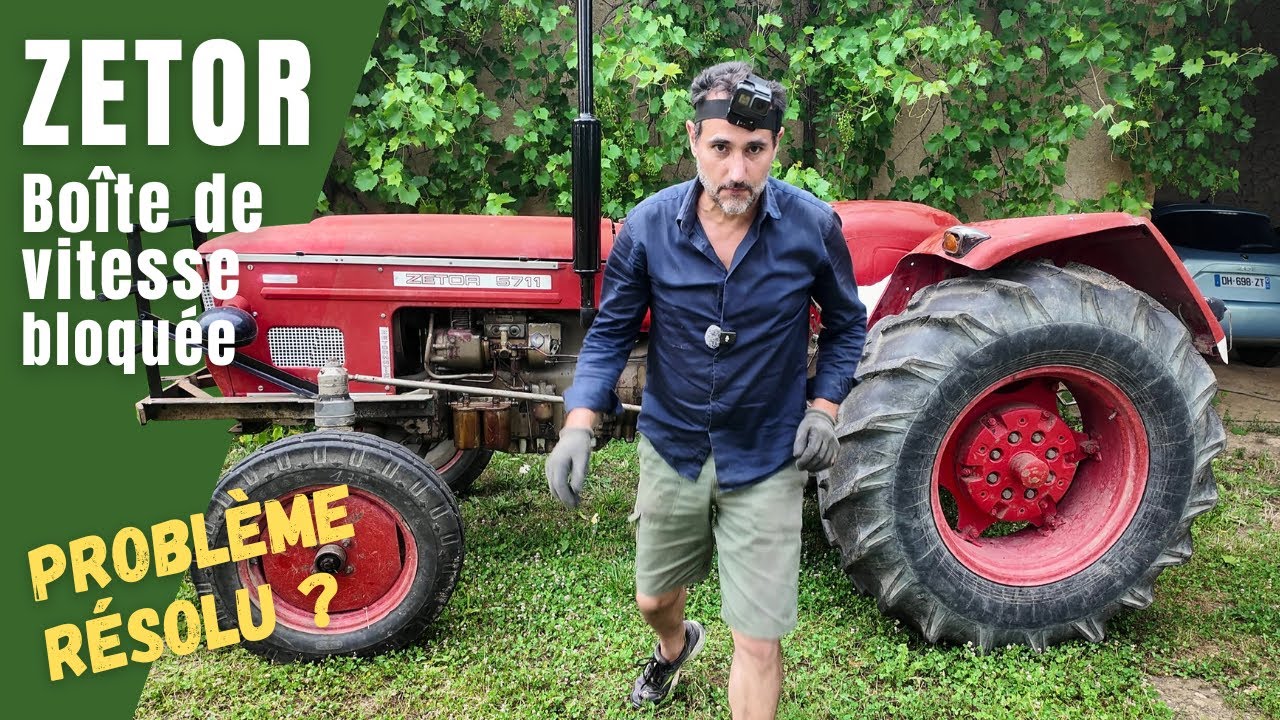 Zetor 5511 : Remontage complet de la boîte de vitesses : le verdict !  - Ep180