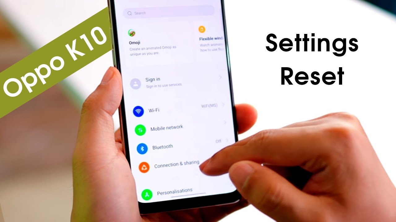 How to Reset Settings in Oppo K10 5g | Oppo K10 All Settings Reset Kaise Kare