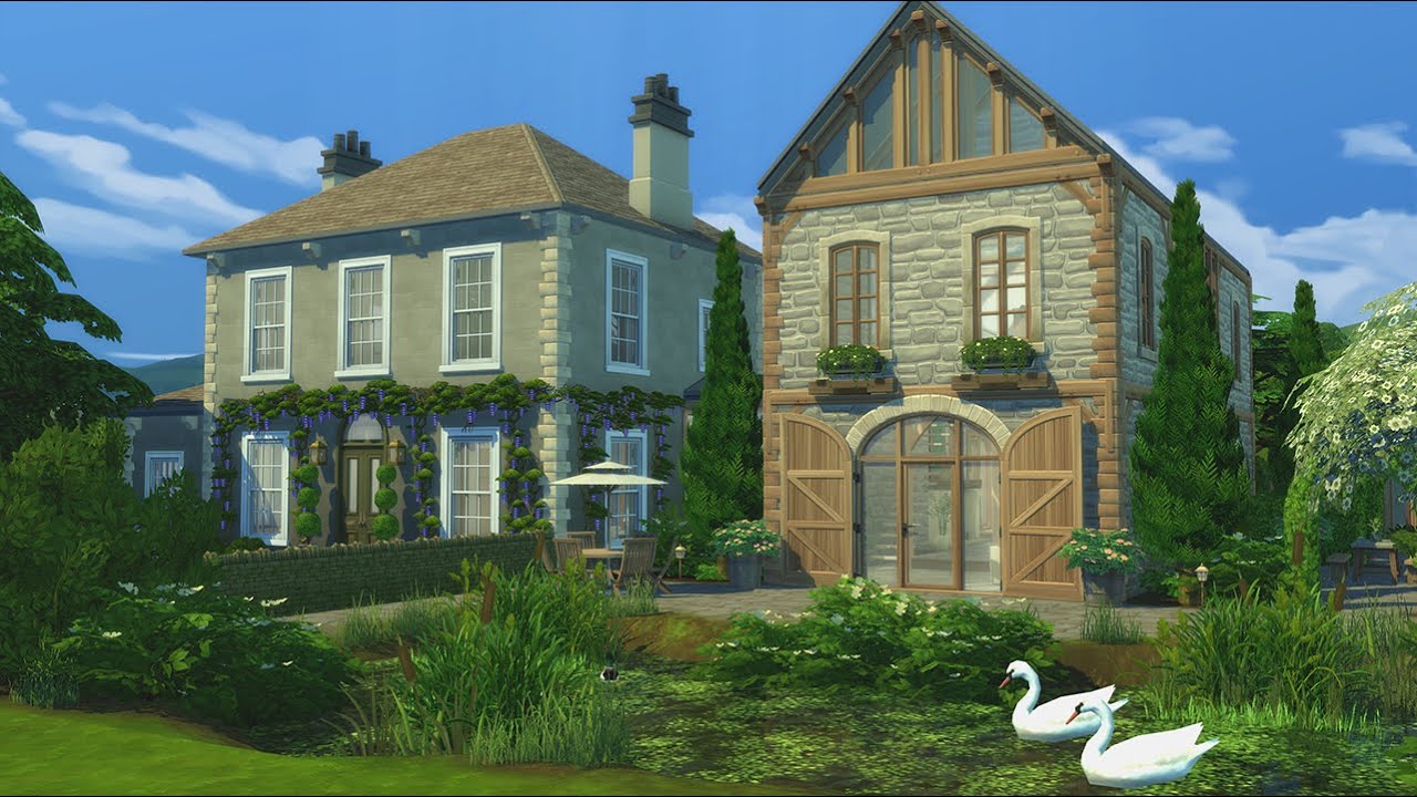 2 Old Mill Lane | Part 1 | The Sims 4 Speed Build