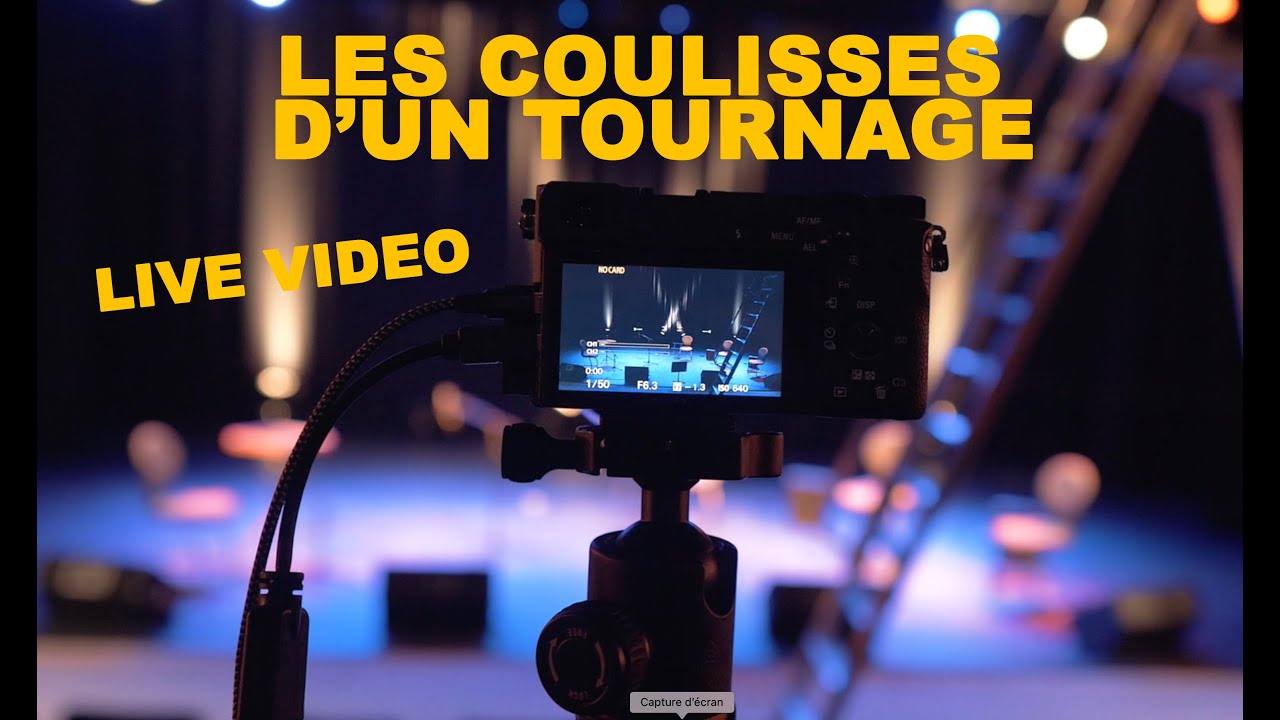 comment filmer un spectacle en live ?