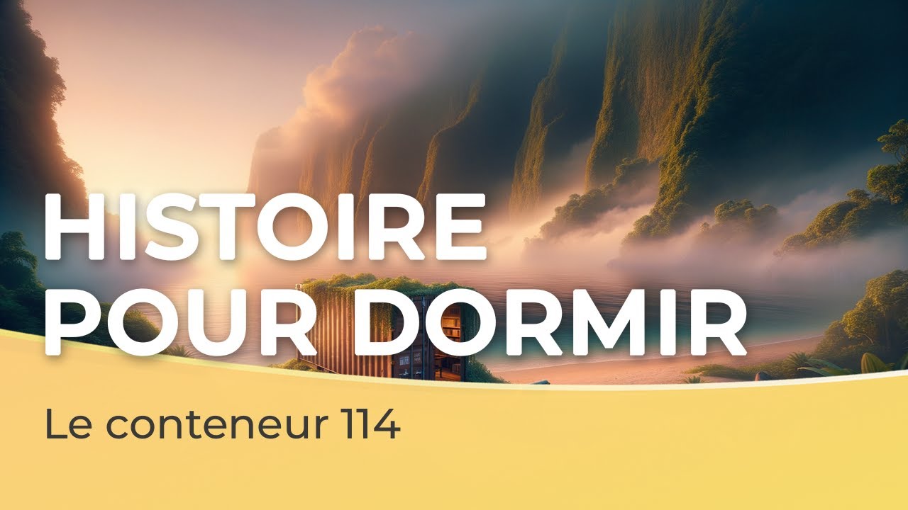 Histoire pour dormir 🌊🏝️ | Le conteneur 114 | Voix homme