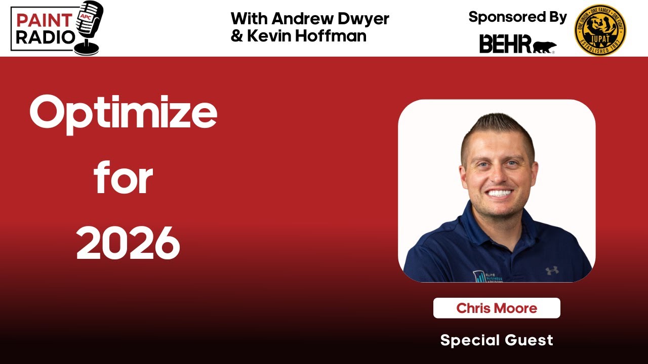 Optimize for 2026 I Paint Radio Podcast
