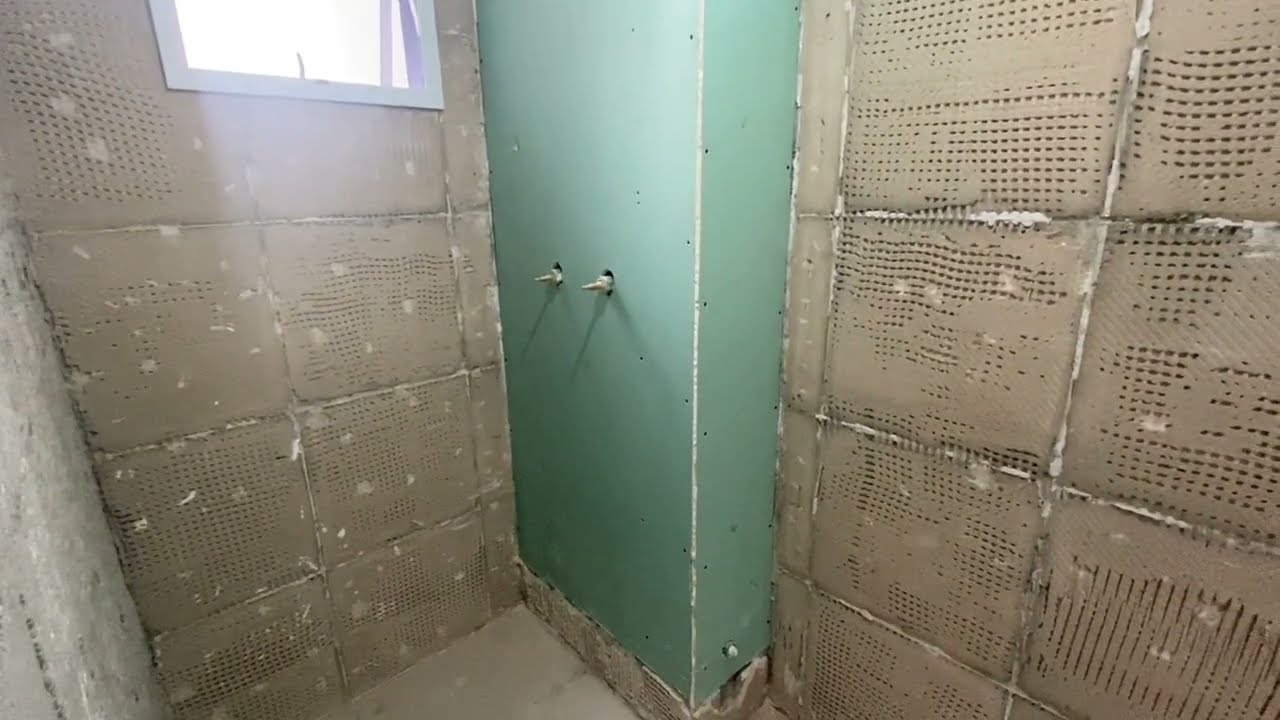Diário da obra (Reconstruimos o shaft do banheiro) 