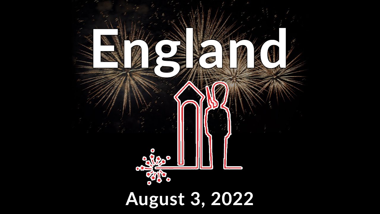 Show 8. England. Montreal Fireworks Festival 2022. August 3, 2022