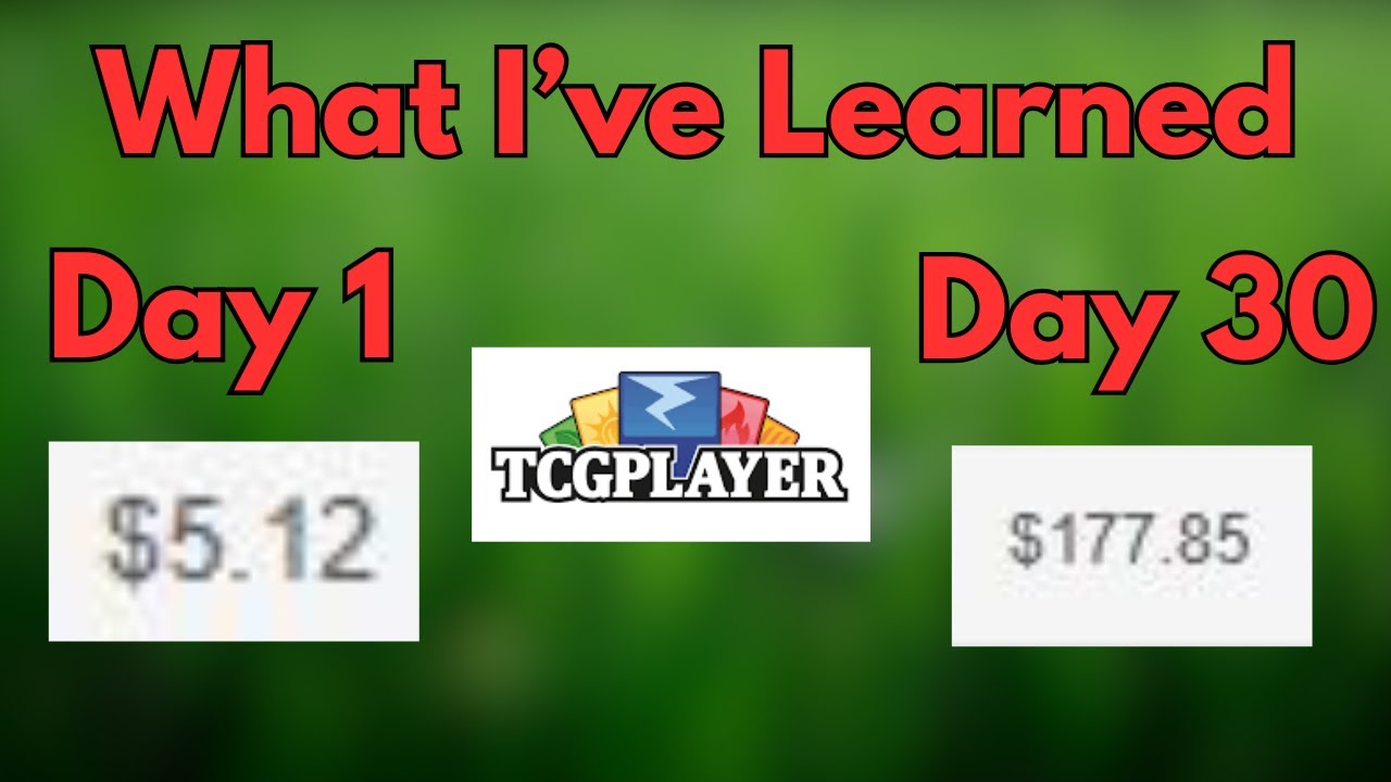 Starting a TCGPlayer Store? Here's What I did to make 1K in 1 Month!