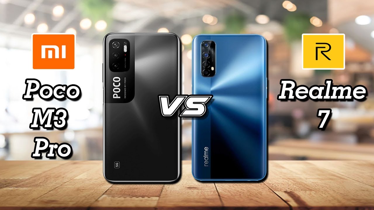 Poco M3 Pro 5G vs Realme 7 5G