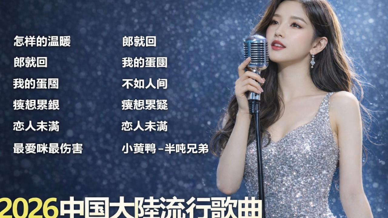🔥 Top Chinese Songs 2026｜2026最新歌曲｜華語流行音樂必聽推薦｜年度熱門新歌＋網絡爆紅歌曲＋高音質情歌串燒｜不能不听的50首大合集