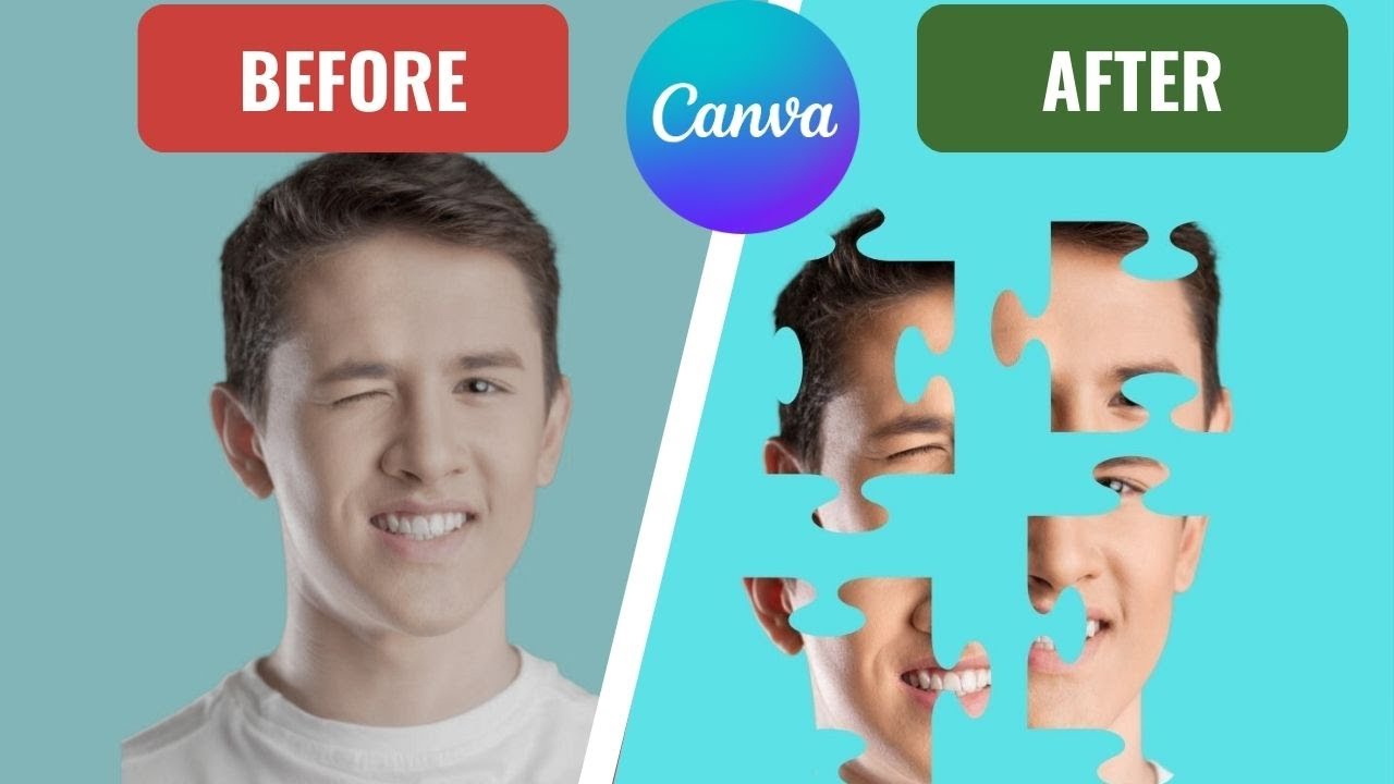 How To Transform Your Photos into Jigsaw Puzzles with Canva | Easy Tutorial