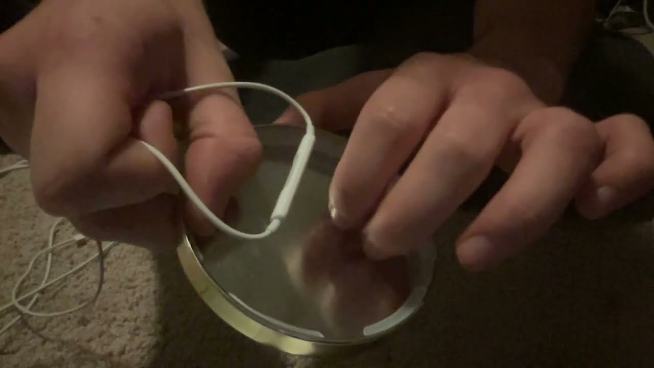 ASMR gentle tapping, whispering for relaxing sleep