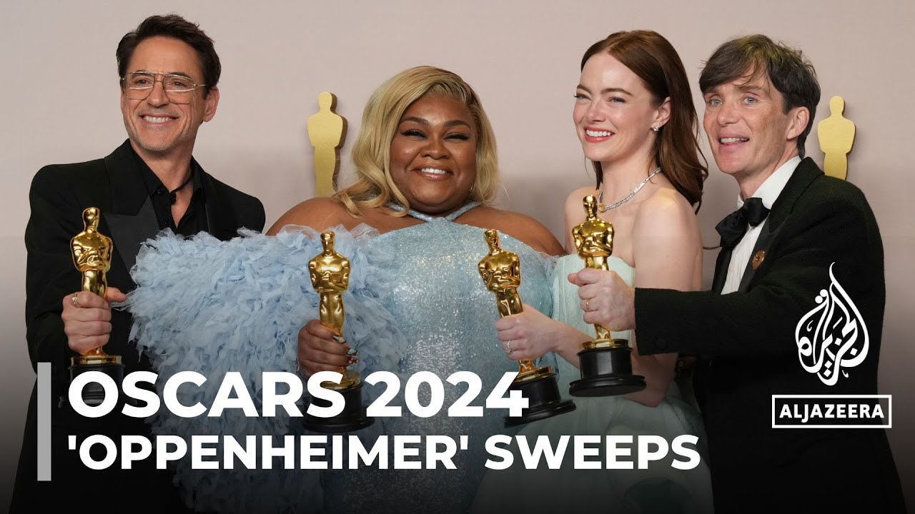 Oscars 2024: 'Oppenheimer' sweeps as Gaza grabs spotlight
