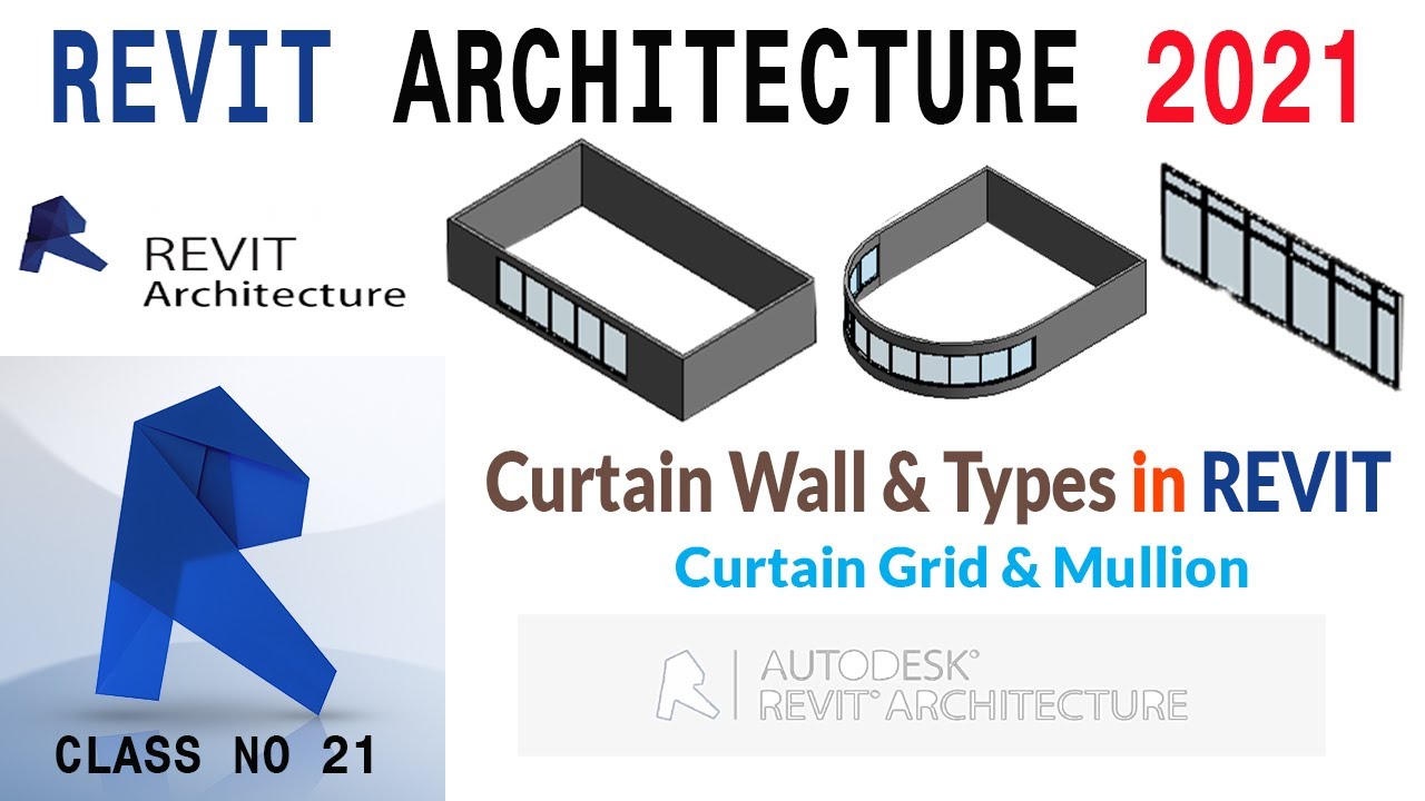 How to Make Curtain wall in Revit Architecture|| Curtain Wall in Revit || Revit in urdu|| Class#21