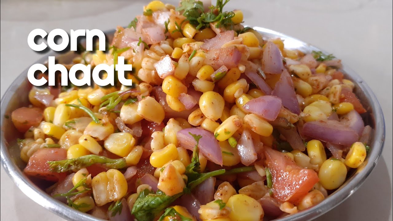 Corn Chaat Masala | Sweet Corn Recipe | Butter Corn Chaat