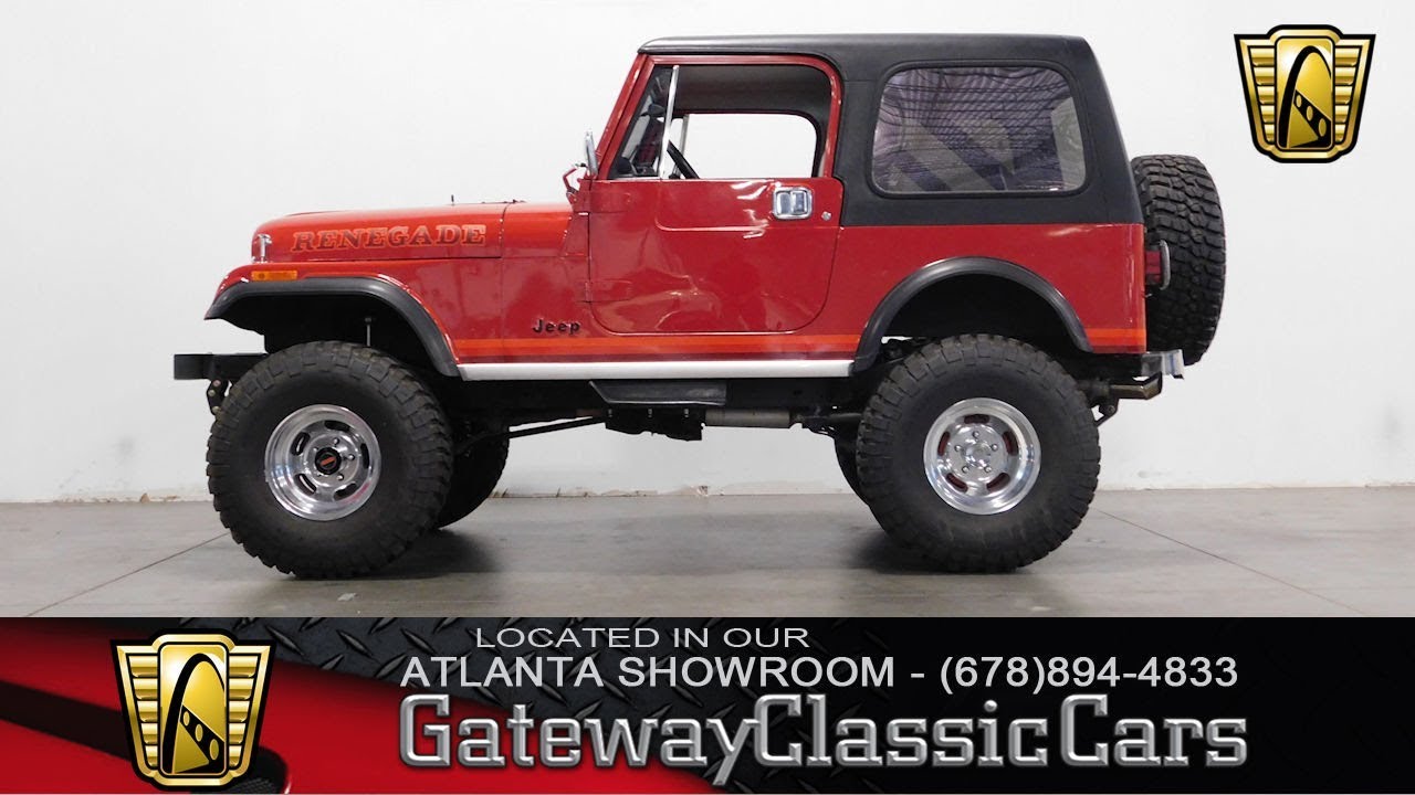 1986 Jeep CJ 7 Gateway Classic Cars of Atlanta 
