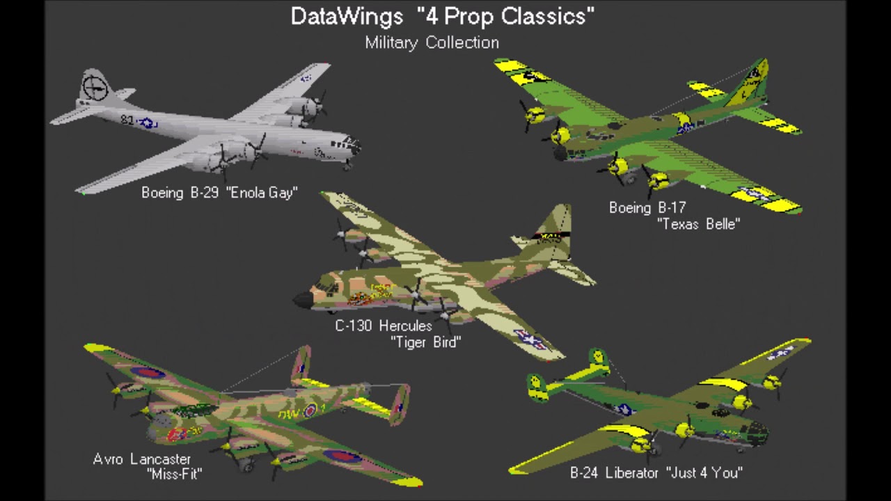 Flight Simulator Vintage Aircraft Models