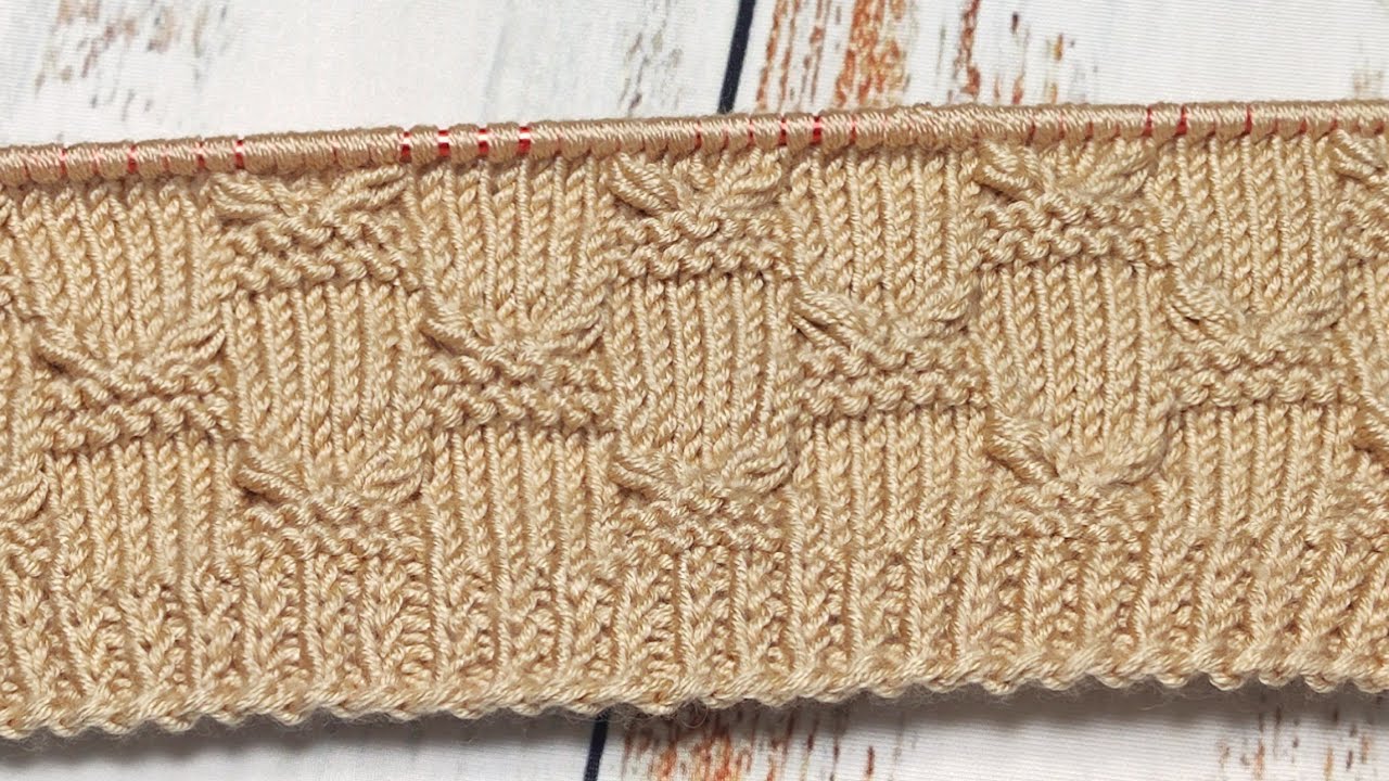 İKİ ŞİŞ SPOR DESENLİ ÖRGÜ MODELİ / Easy And Beautiful Knitting Pattern