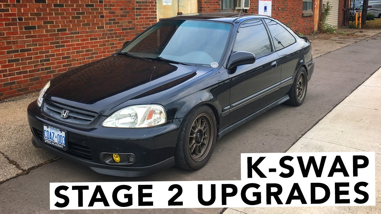 Track Day K-Swap Civic Stage 2 Upgrades - EP01