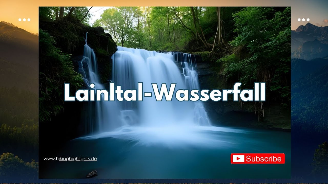 Wanderung in der Jachenau zum Lainltal-Wasserfall