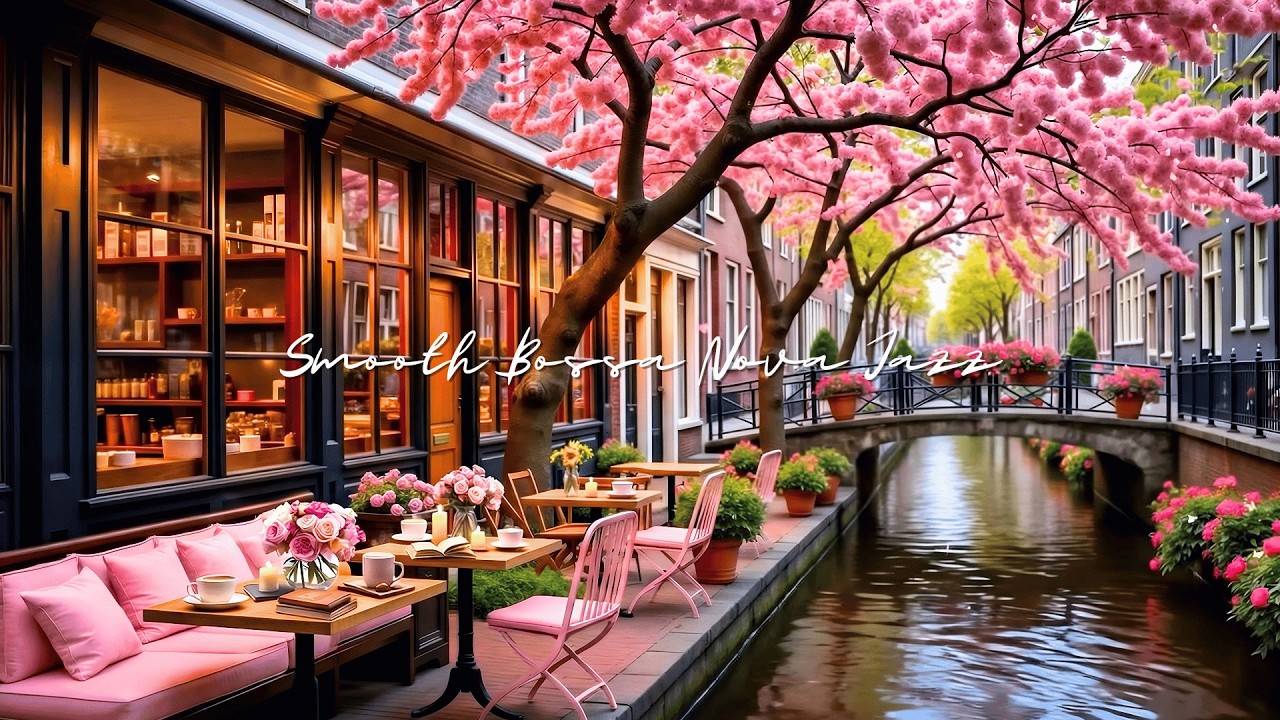 Weekend Jazz with London Riverside Café Ambience ☕ Peaceful Bossa Nova to accompany your Weekend