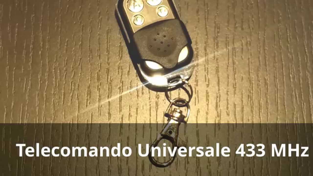 Telecomando universale 433Mhz