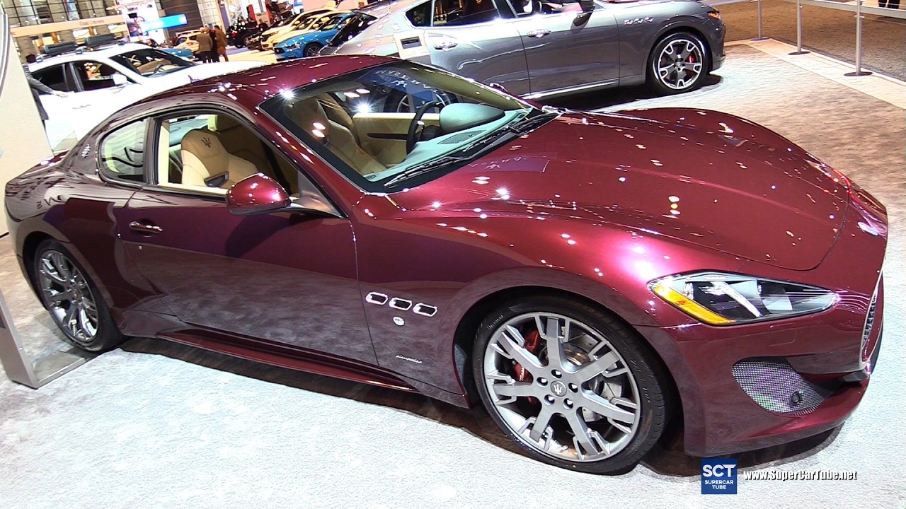 2017 Maserati GranTurismo Sport - Exterior and Interior Walkaround   2017 Chicago Auto Show