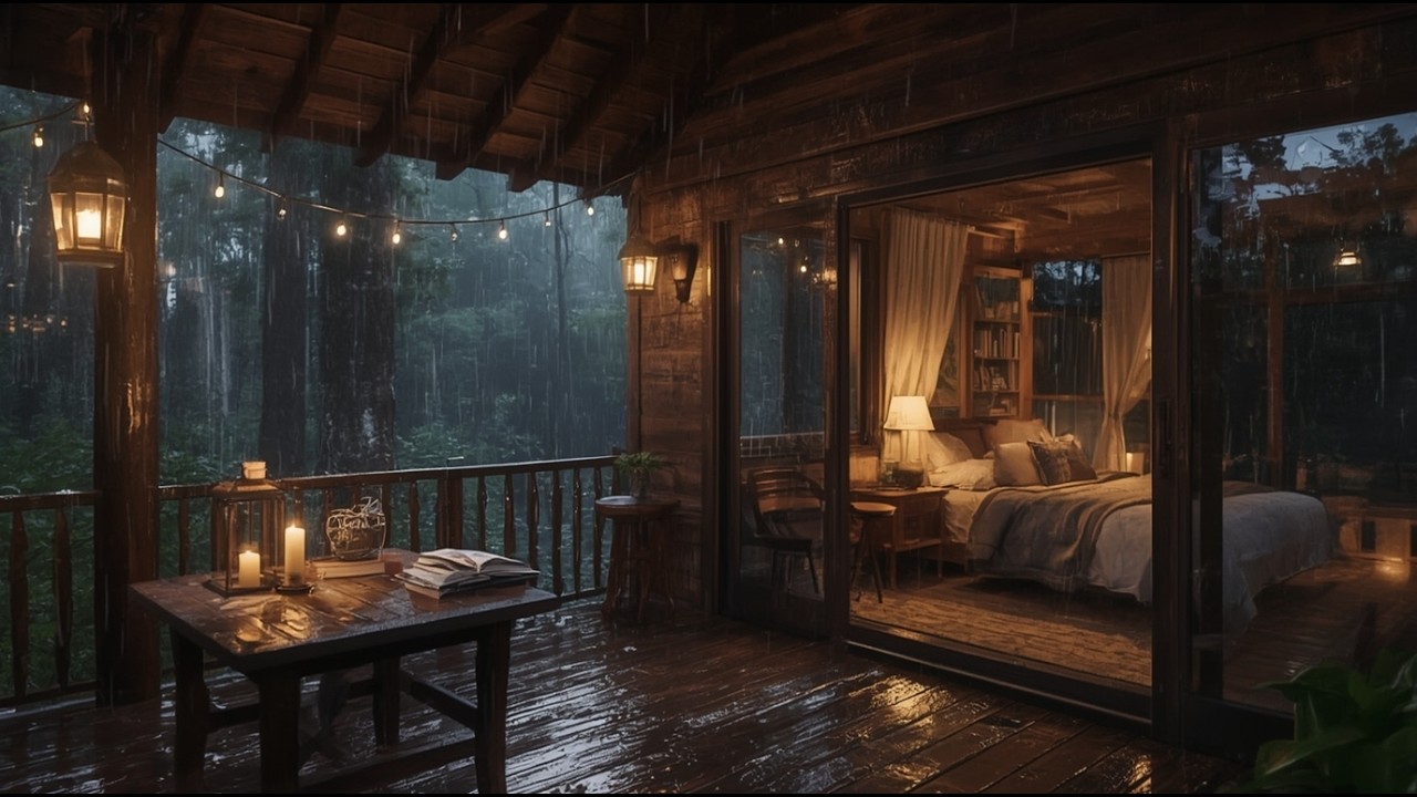 Gentle Rainfall in the Forest 🌧 | Deep Sleep & Calm Mind