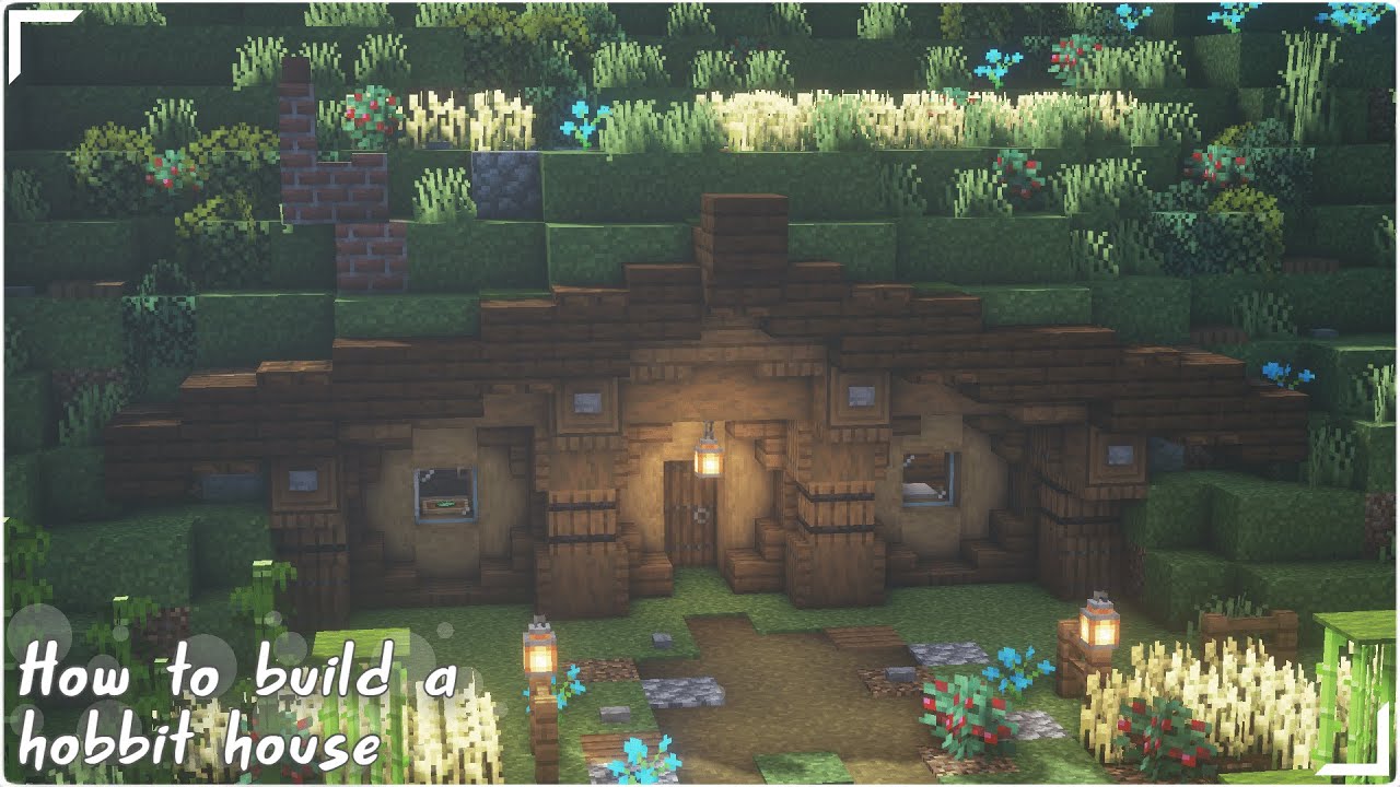MINECRAFT: Come costruire una casa hobbit